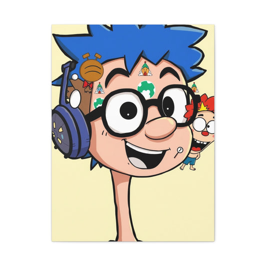Artful Toon Patchwork Wall Art & Canvas Print