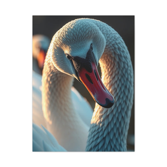 Swan Art Canvas Art 7 Wall Art & Canvas Print