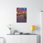 Japanese Lantern Garden With Cherry Blossoms Wall Art & Canvas Prints