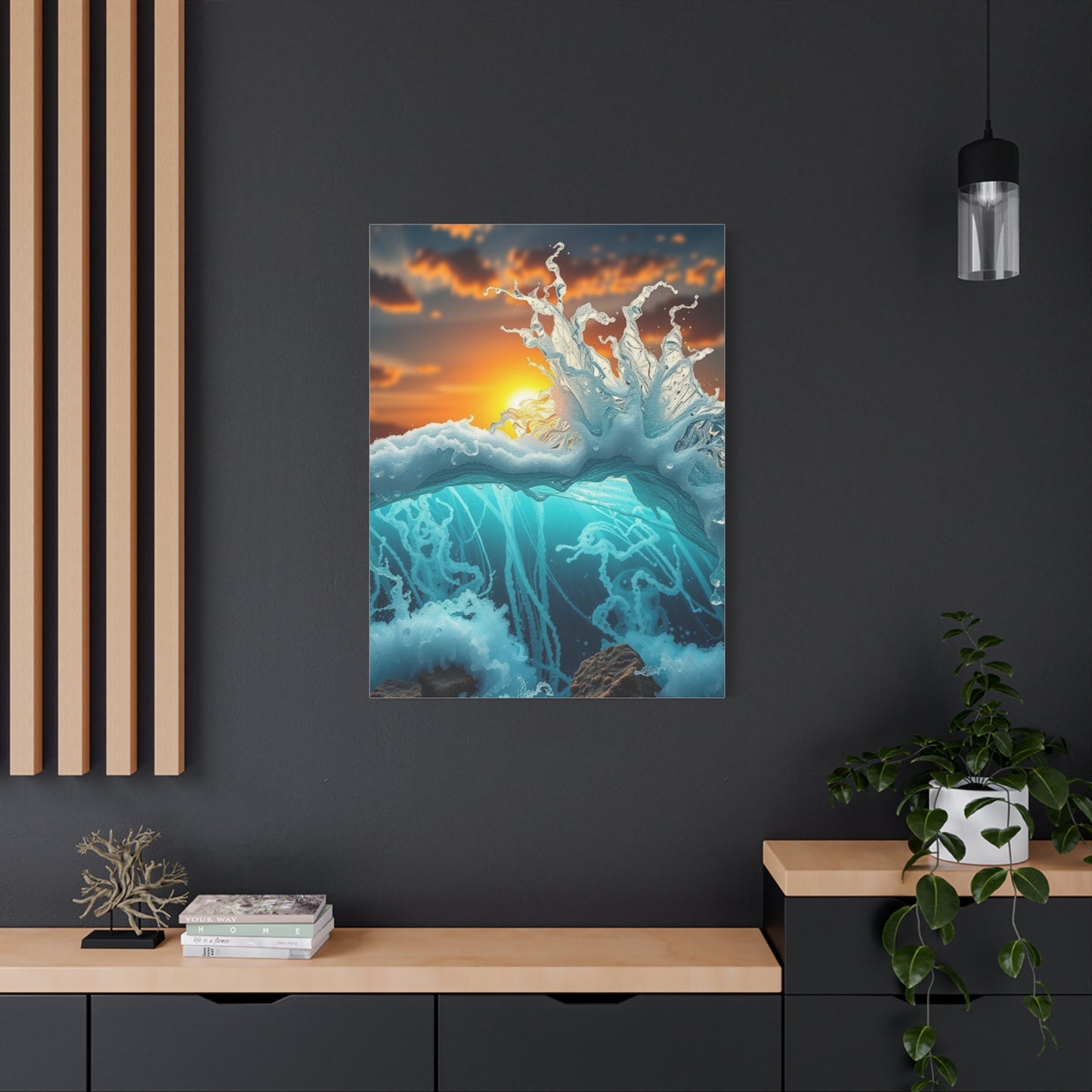 Harbor Reflections Artwork Wall Art & Canvas Print