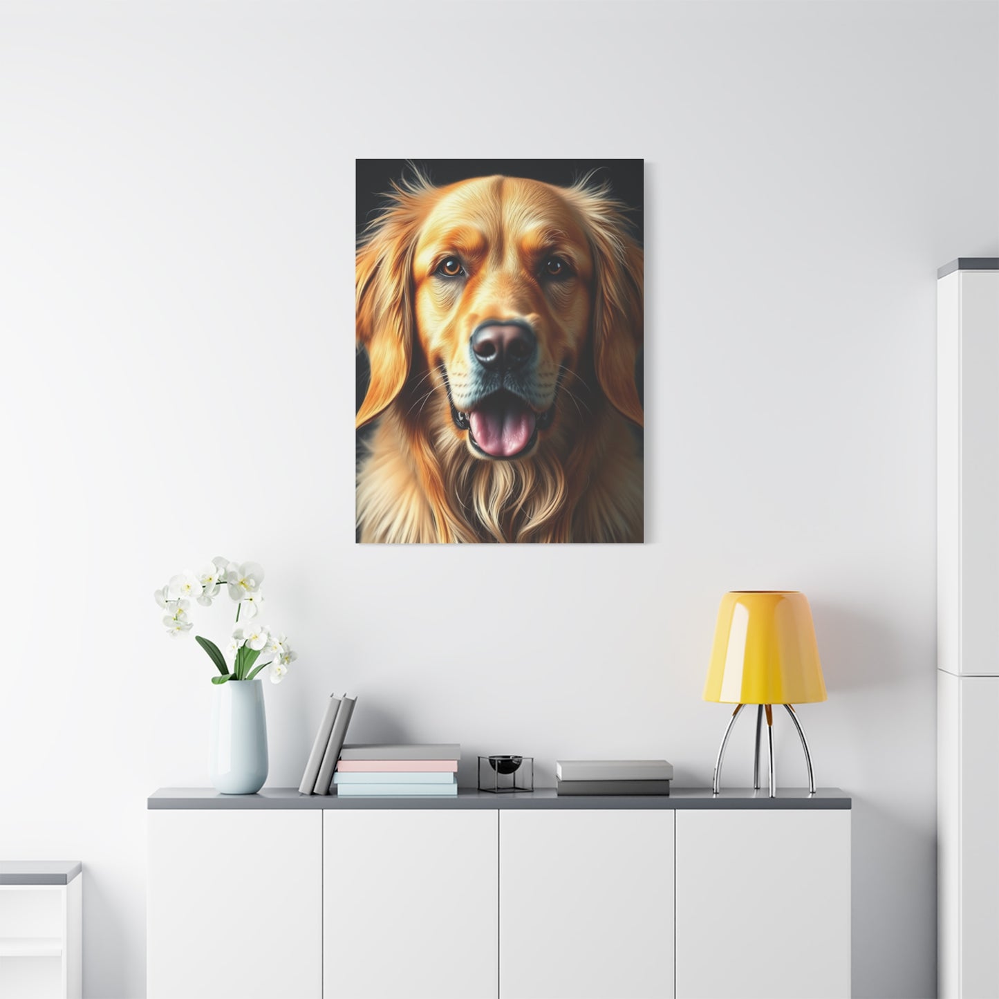 Golden Retriever Art Refined Canvas Wall Art & Canvas Print