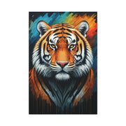 Fierce Ember Tiger Wall Art & Canvas Print