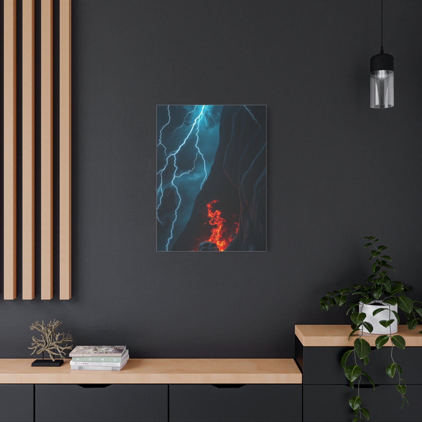 Gothic Whirlwind Canvas Wall Art & Canvas Print