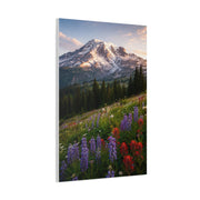 Mount Rainier Wildflower Meadow Wall Art & Canvas Print