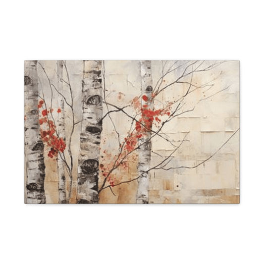 Birch Trunks Wall Art & Canvas Prints