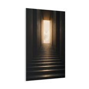 Staircase to Light Motivation Wall Art & Canvas Print