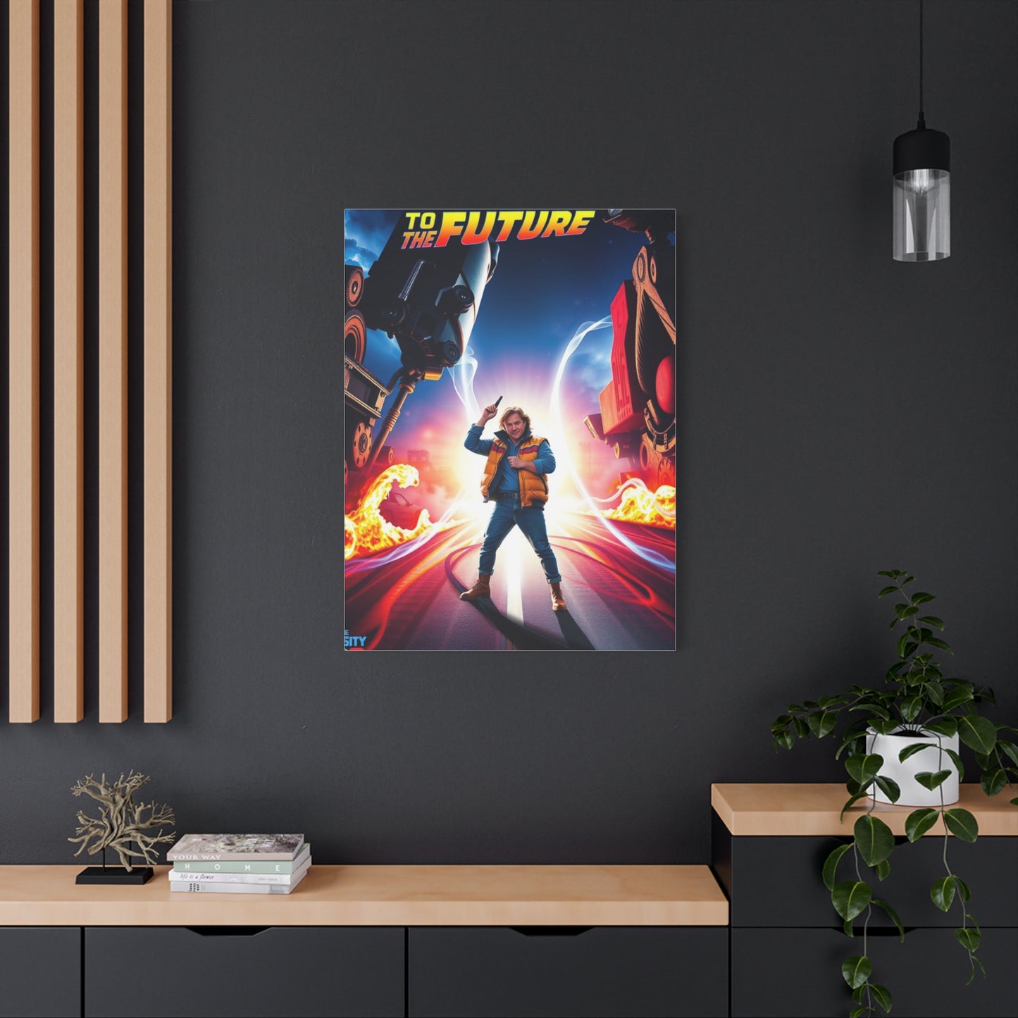 Back to the Future Art Luxury Canvas Wall Art & Canvas Print