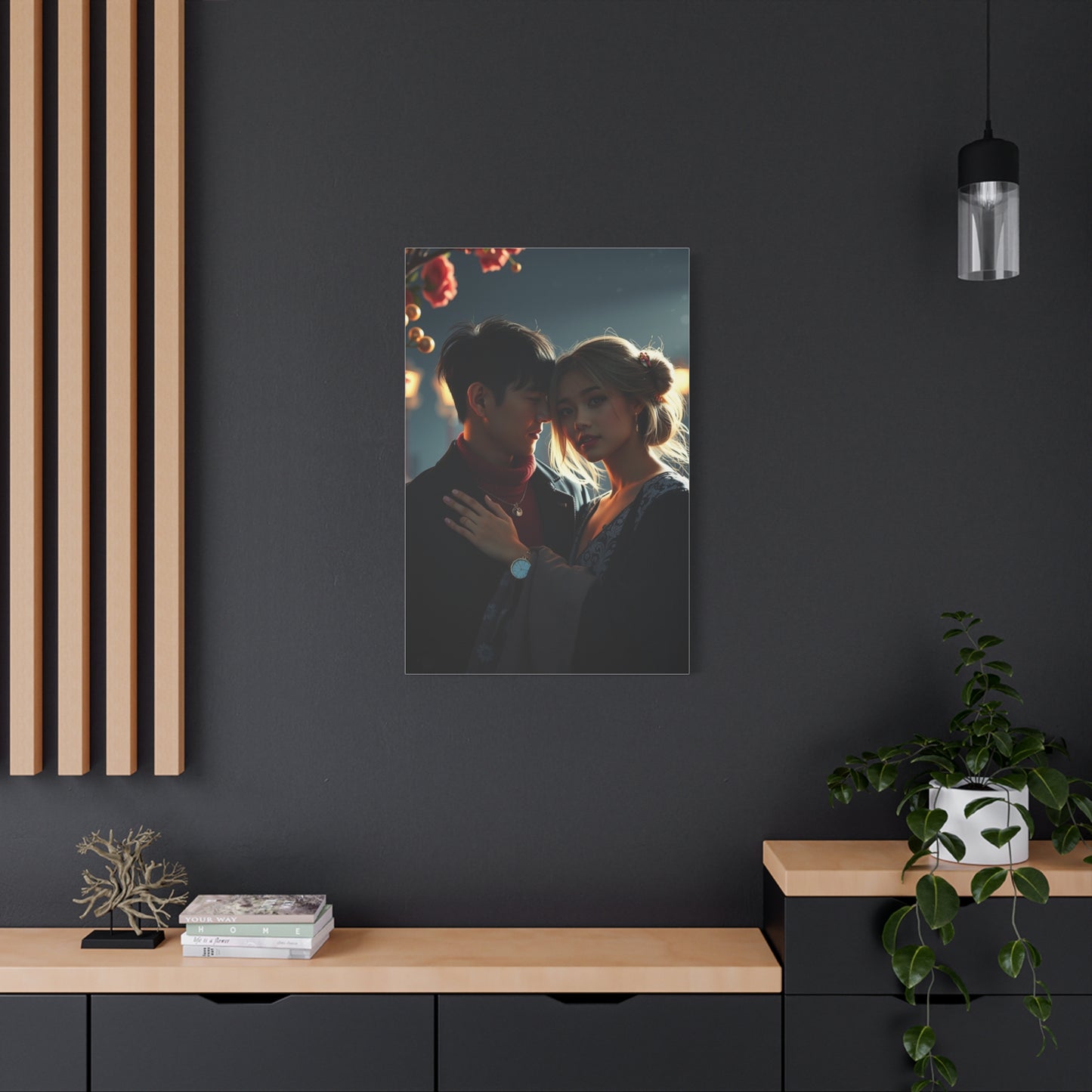 Blissful Entwines Art Wall Art & Canvas Print