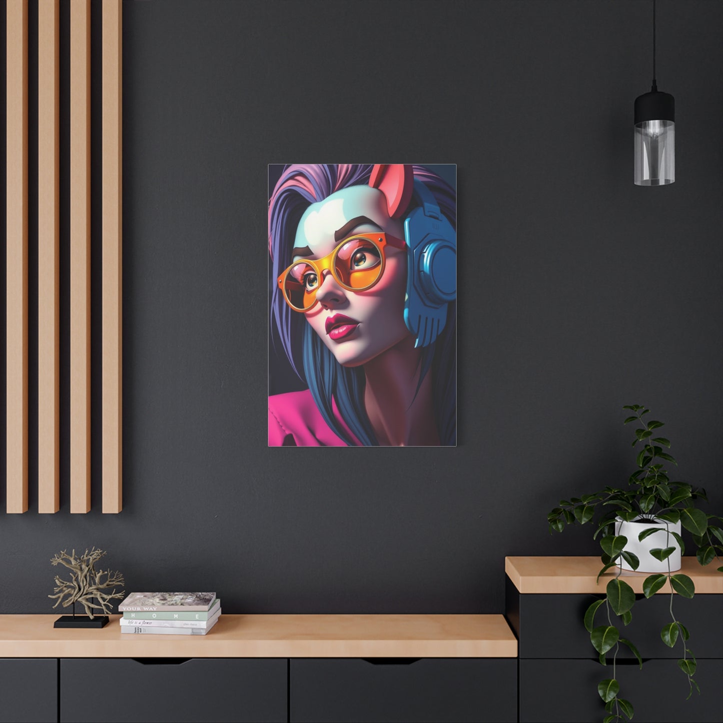 Majestic Pop Narrative Wall Art & Canvas Print