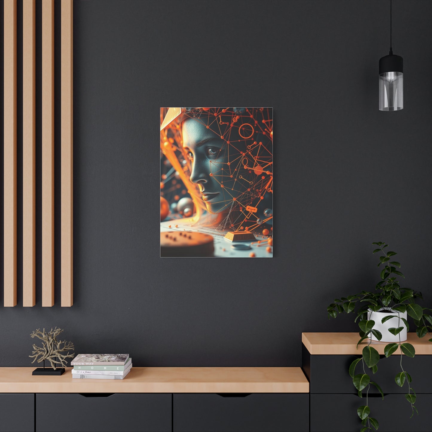 Vision Mathematics Art Art Wall Art & Canvas Print