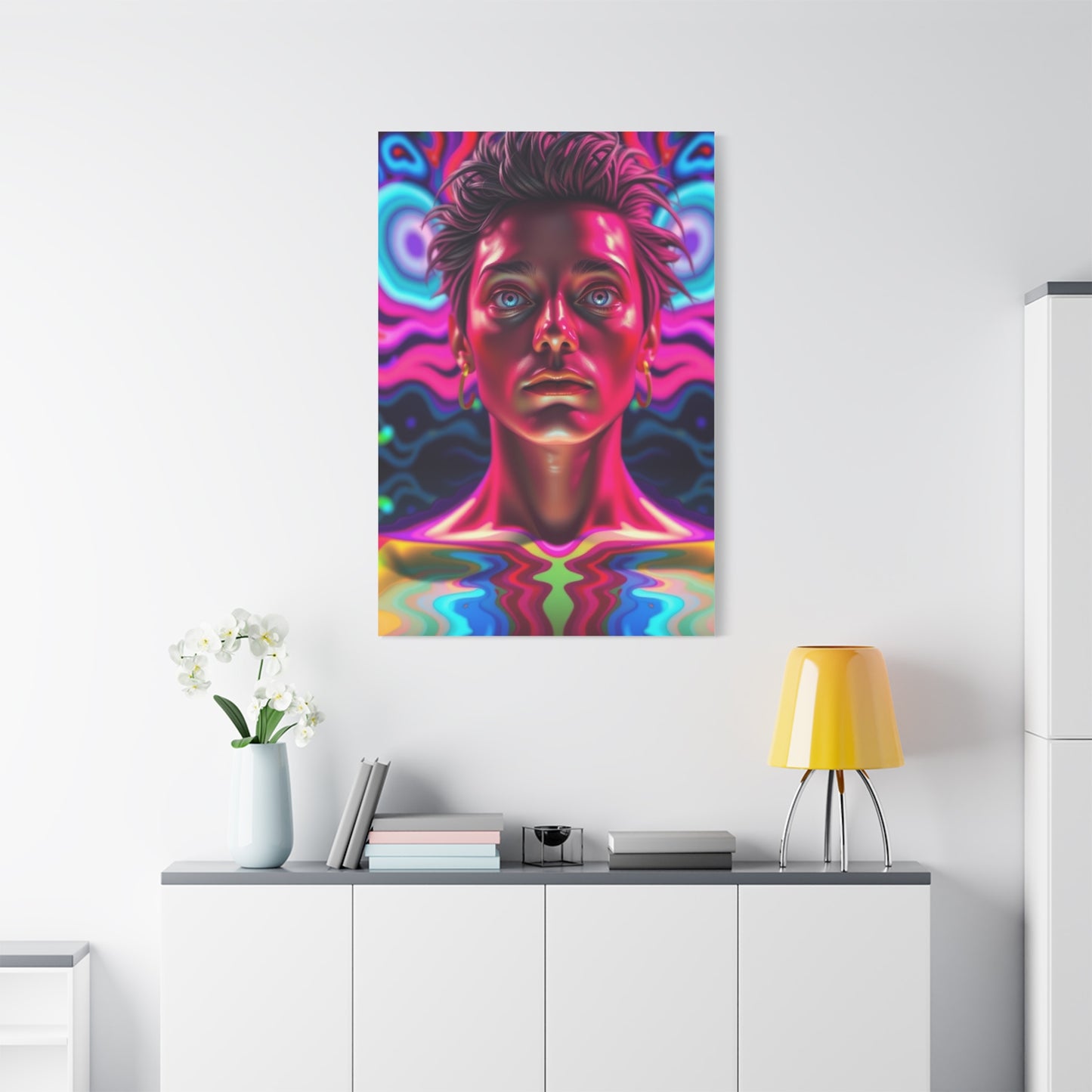 Mystic Vortex Creation Wall Art & Canvas Print