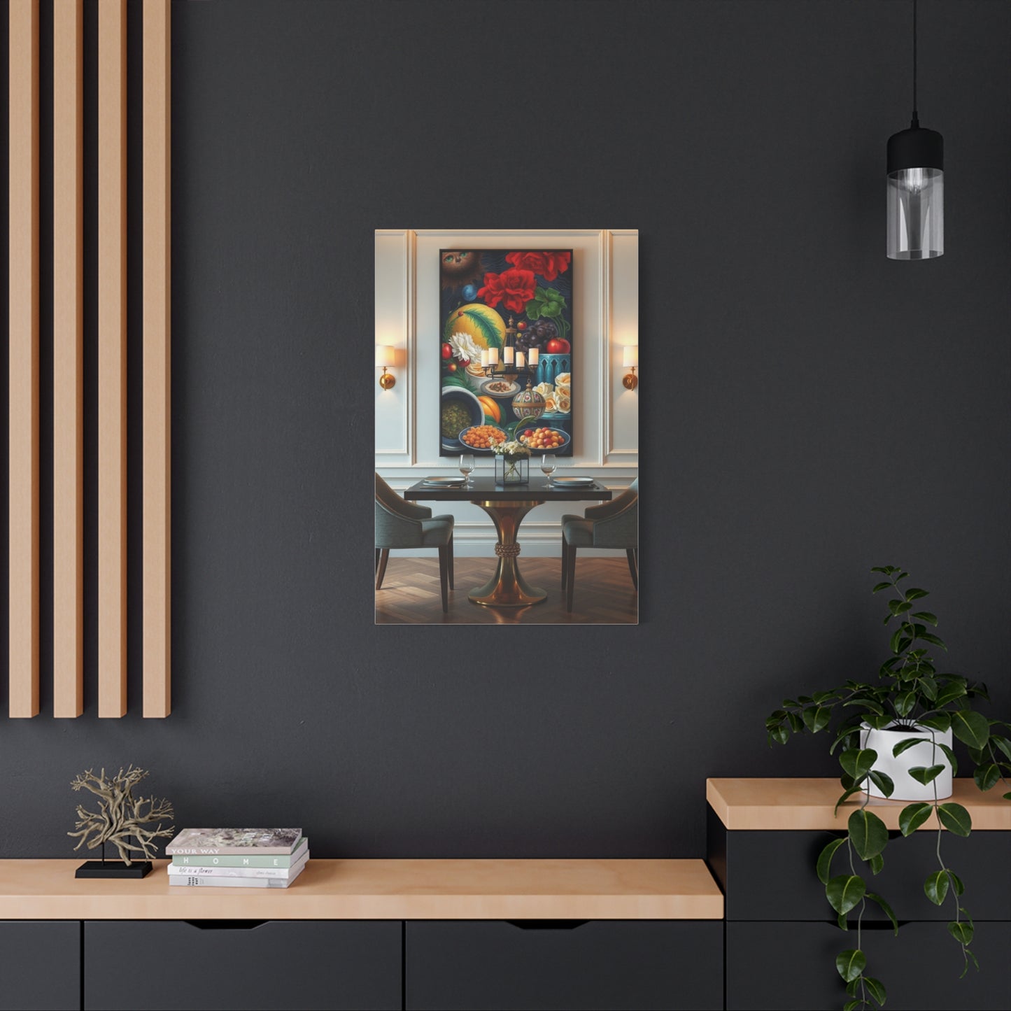 Epicurean Symphony Canvas Wall Art & Canvas Print