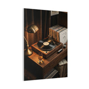 Jazz Vocalist Spotlight Performance Wall Art & Canvas Print