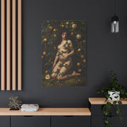 Classical Garden Vine Figure Wall Art & Canvas Print