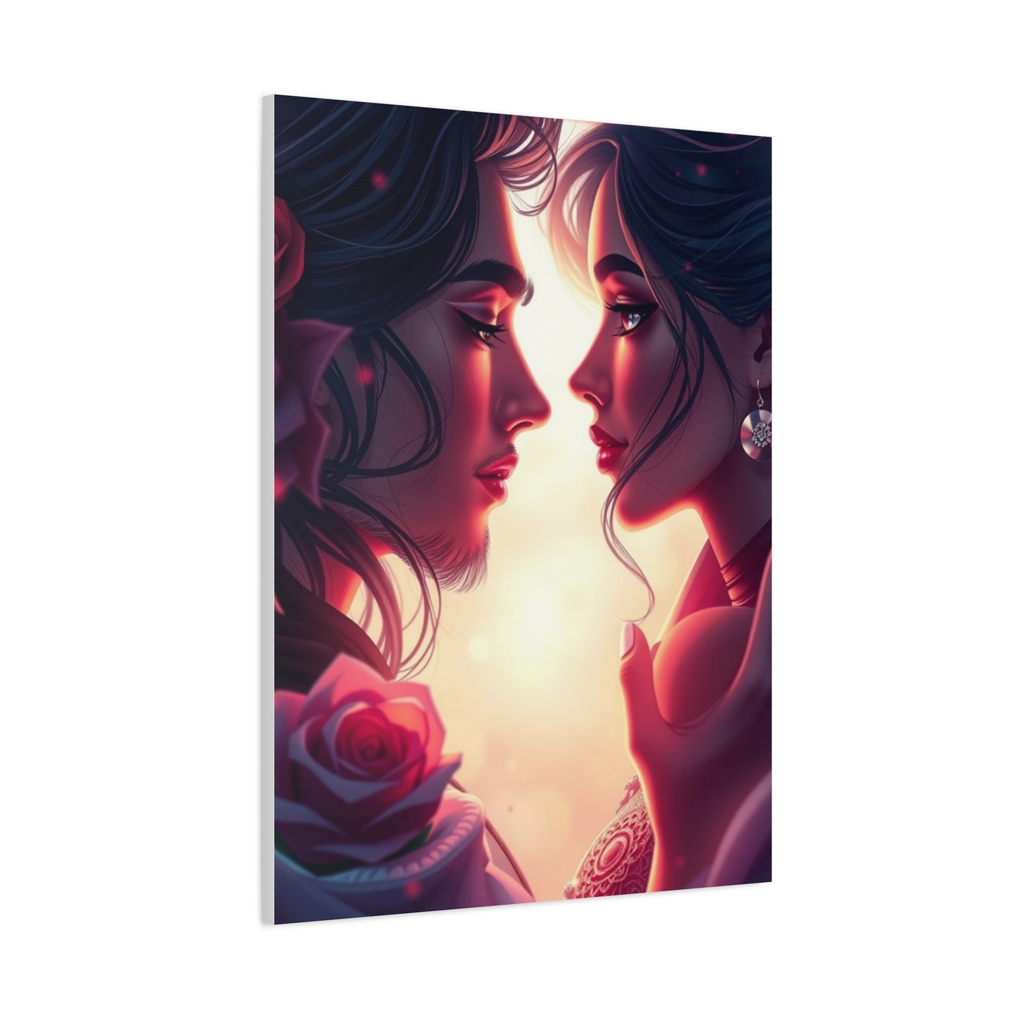 Soulful Embrace Canvas Wall Art & Canvas Print