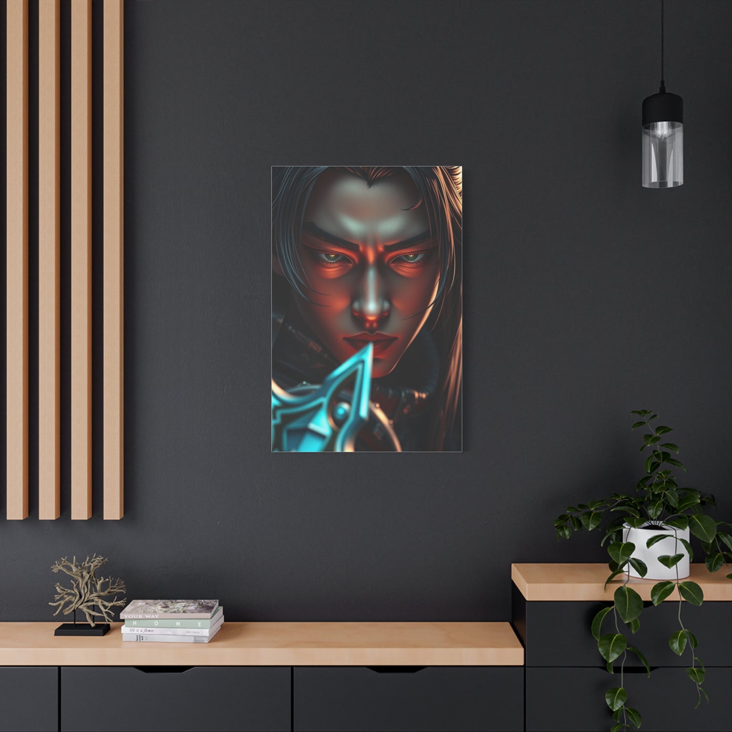 Divine Combatants Tableau Wall Art & Canvas Print