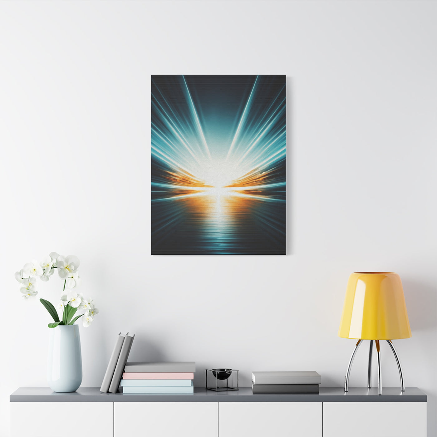 Golden Light Over Water Wall Art & Canvas Prints