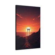 Sacred Horizon Torii Sunset Wall Art & Canvas Prints