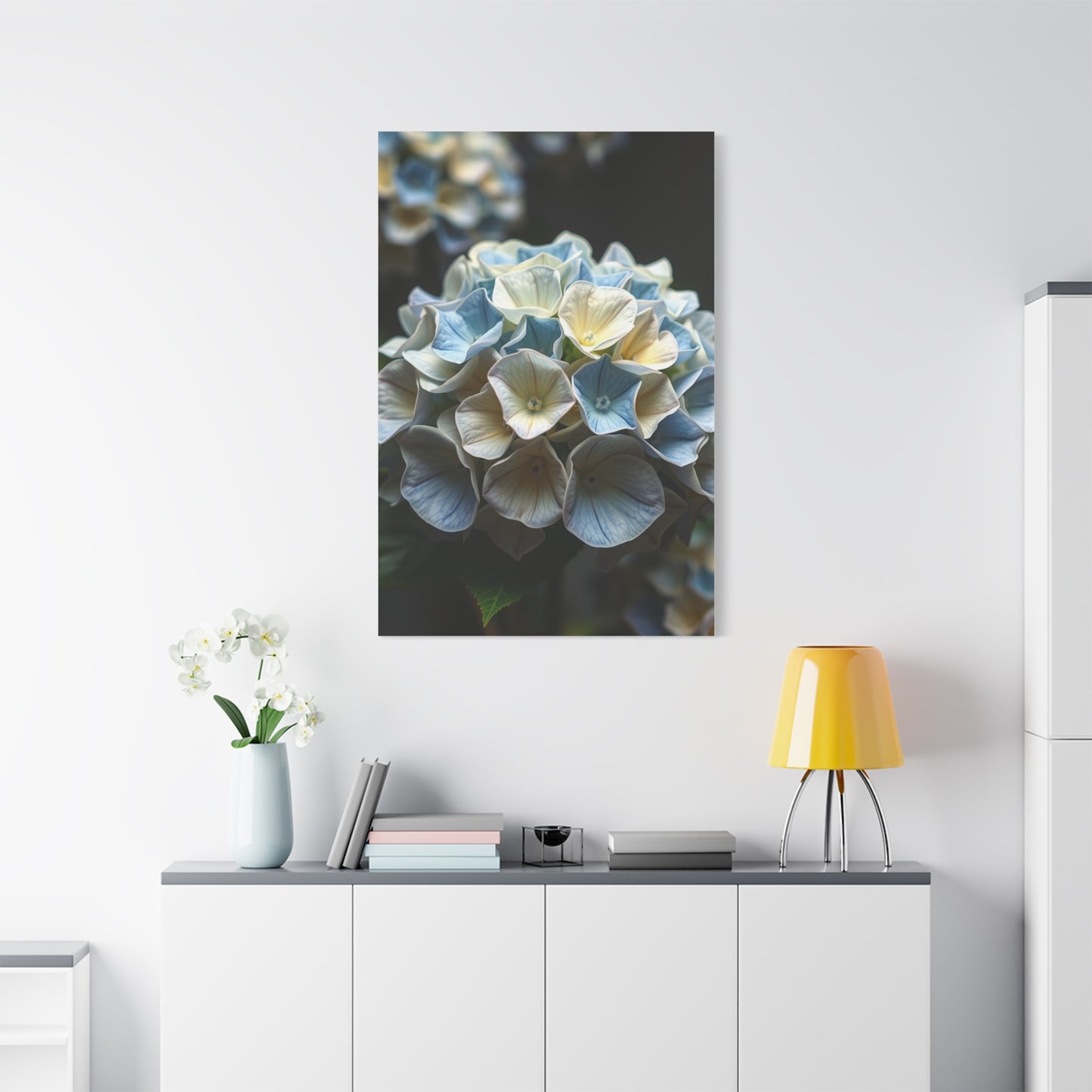 Masterpiece Hydrangea Flower Art Vision Wall Art & Canvas Print