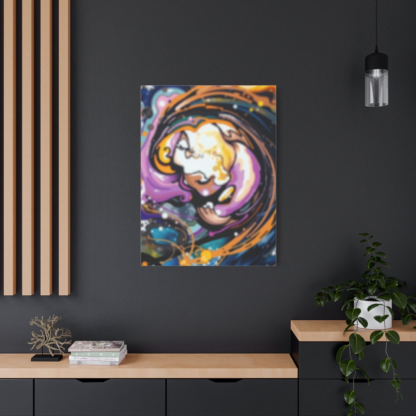 Mystical Expressionist Canvas Wall Art & Canvas Print