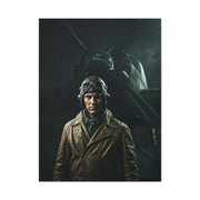 Wartime Pilot Portrait Wall Art & Canvas Prints