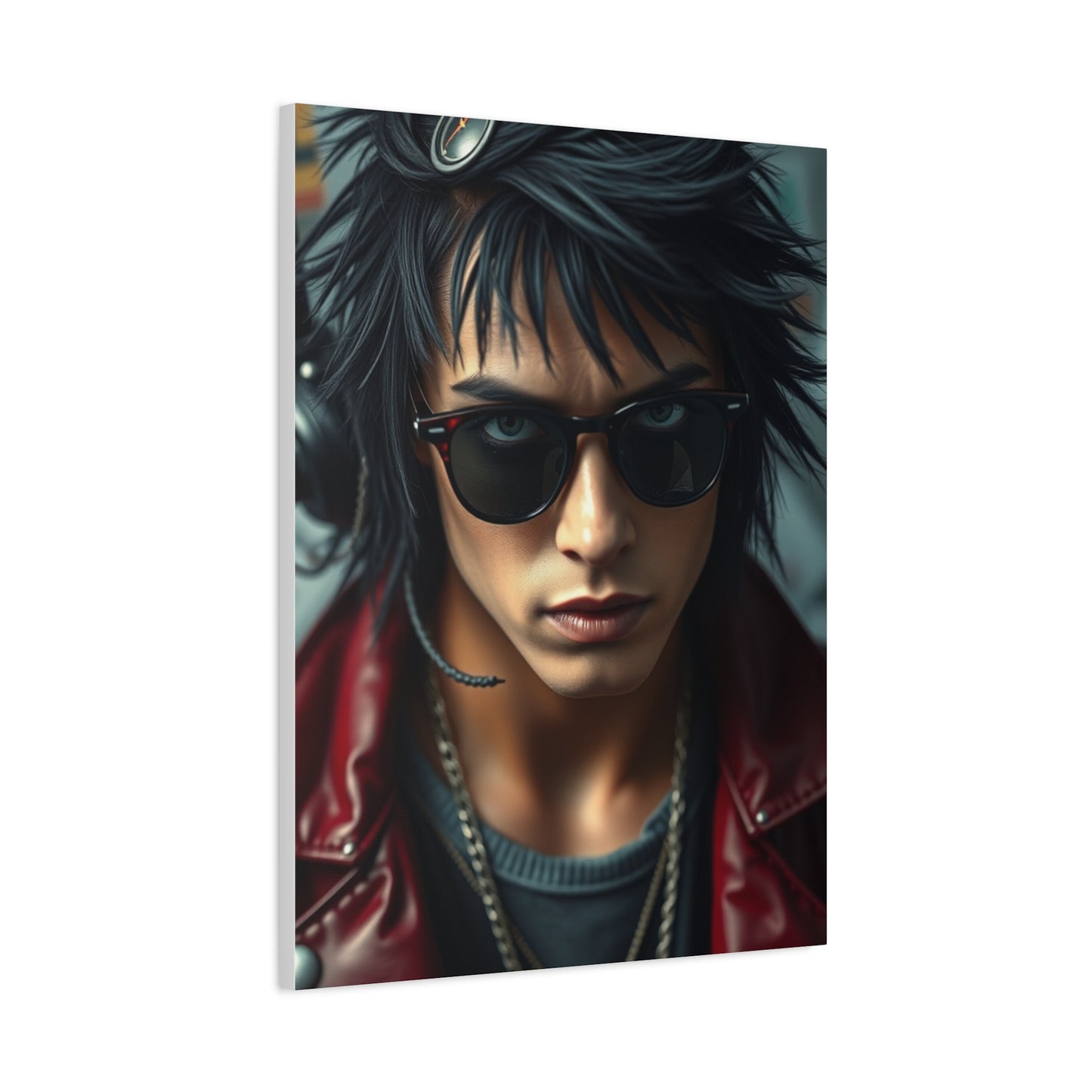 Gritty Grace Canvas Wall Art & Canvas Print