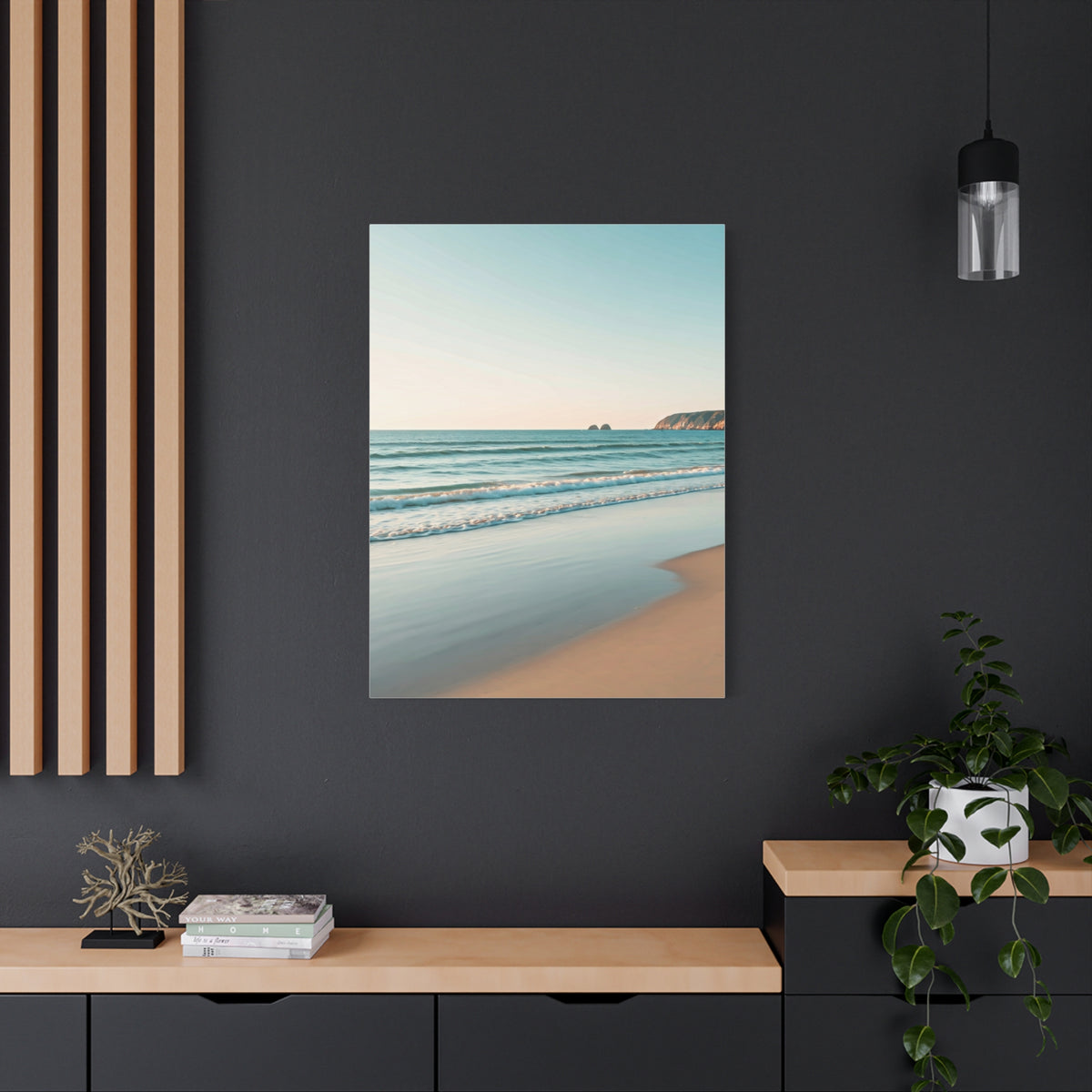 Serene Shoreline Escape Wall Art & Canvas Prints