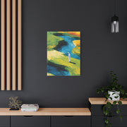 Impressionist Golf Course River Scene Wall Art & Canvas Print