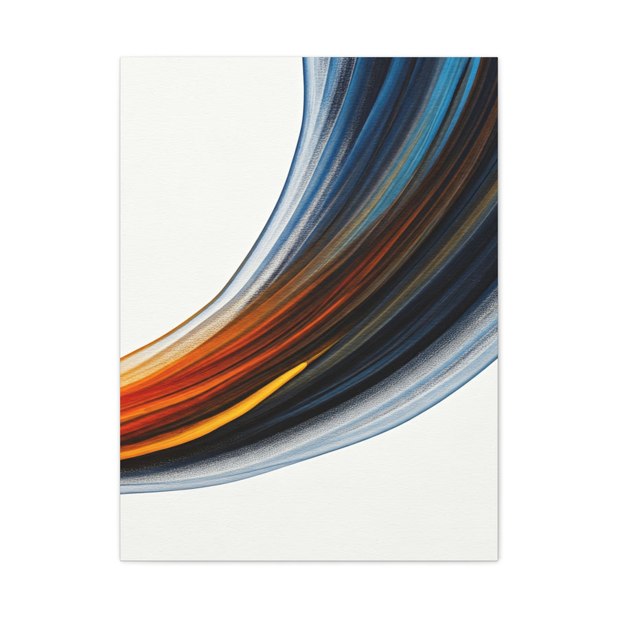 Flowing Arc Motion Abstract Wall Art & Canvas Prints