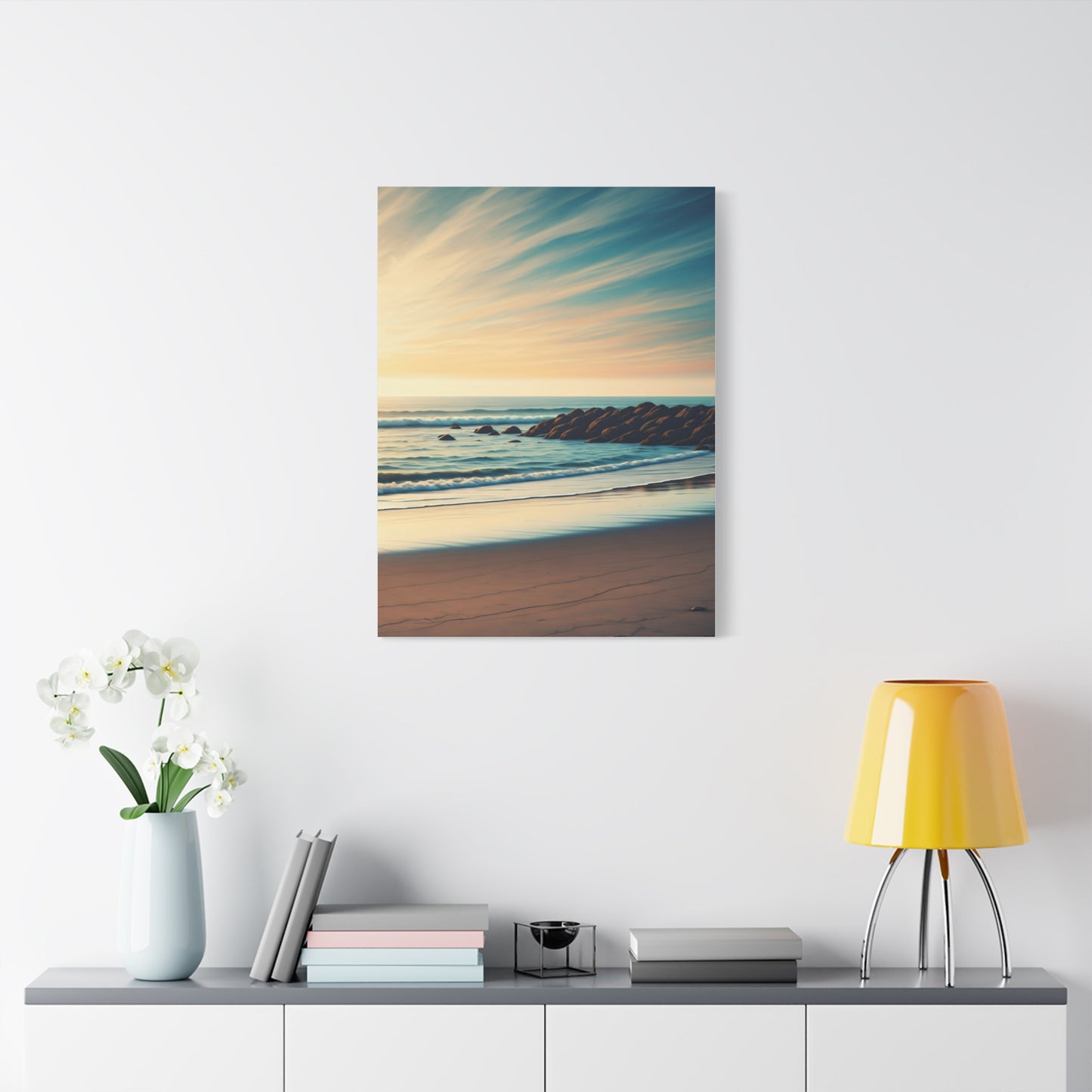 Soft Coastal Breeze Shoreline Wall Art & Canvas Prints