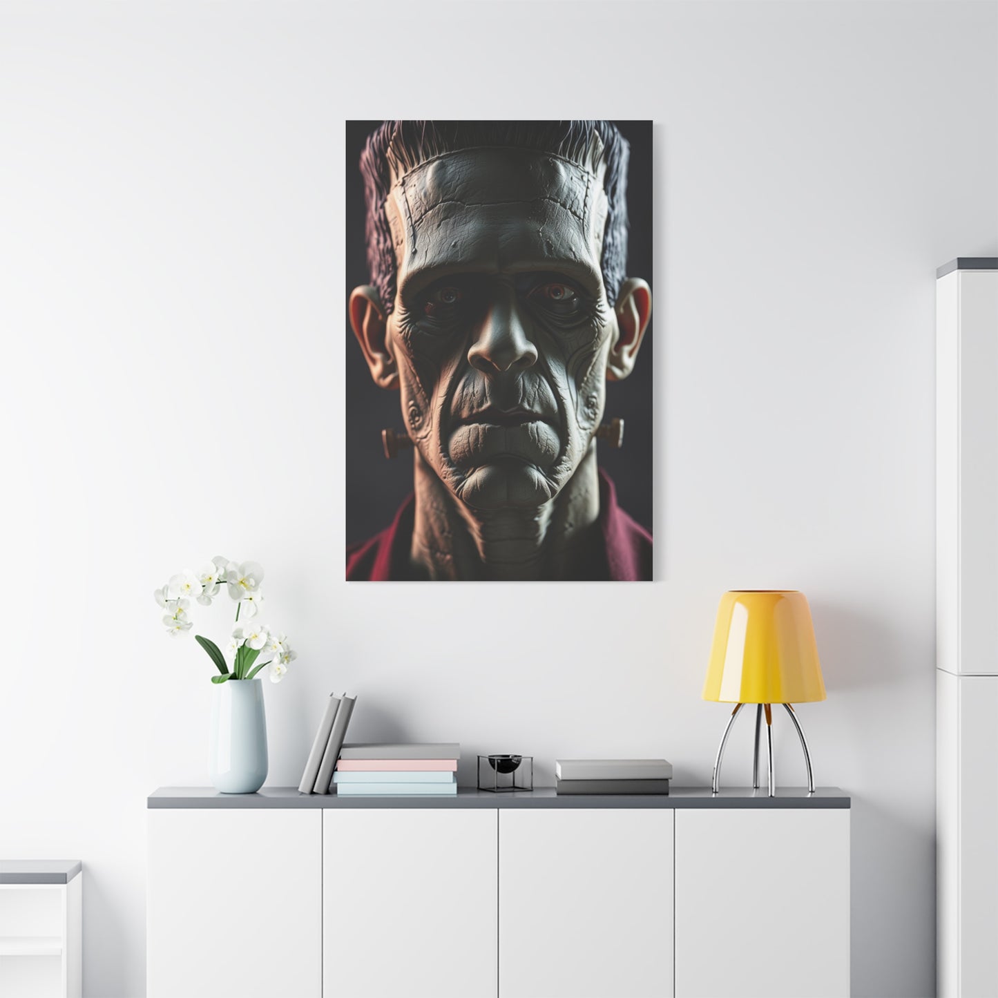 Masterpiece Frankenstein Art Vision Wall Art & Canvas Print