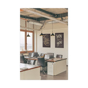 Modern Typography Motivational Wall Art & Canvas Print