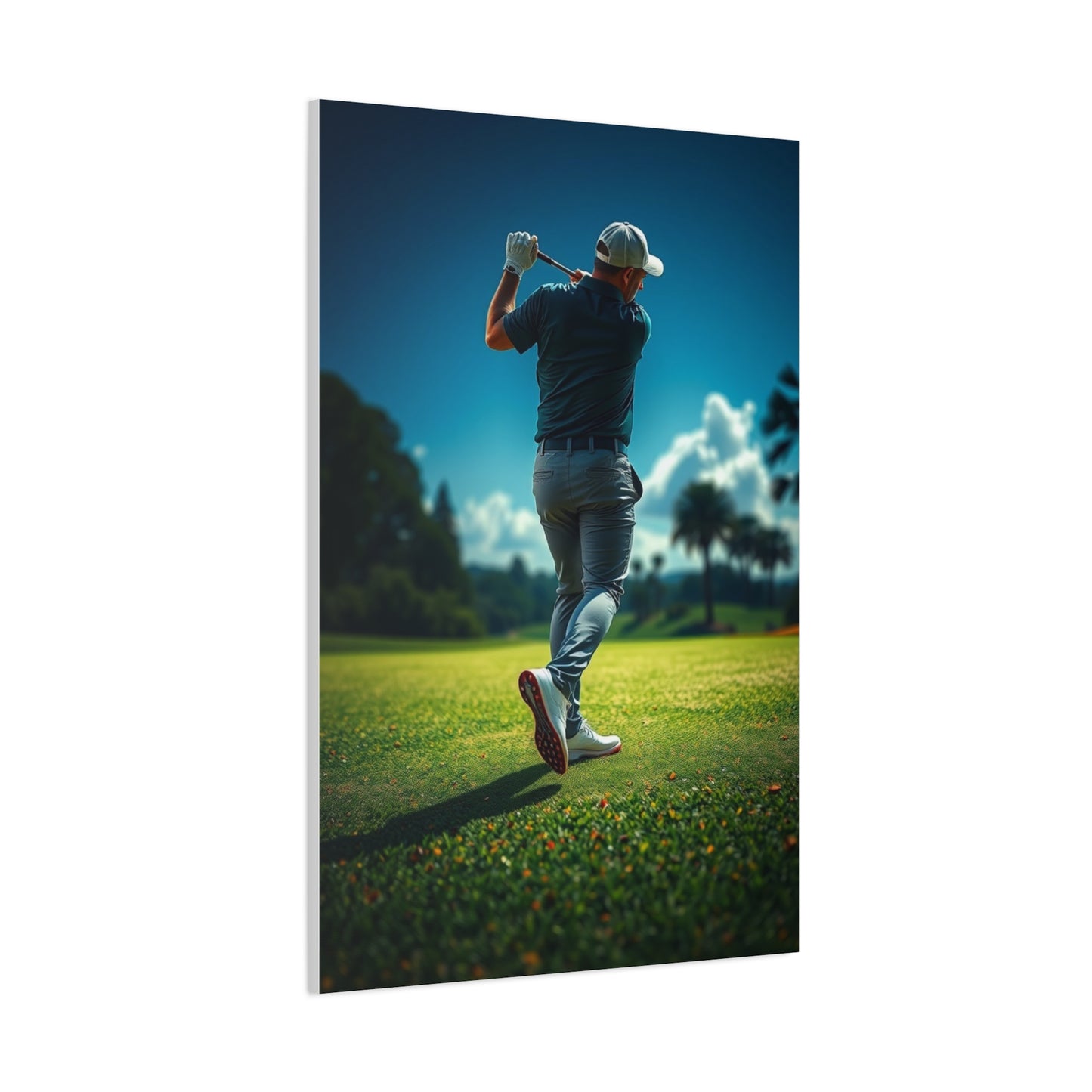 Sophisticated Putt Impression Wall Art & Canvas Print