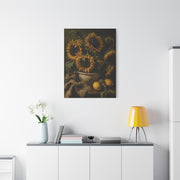 Baroque Sunflower Arrangement Wall Art & Canvas Print