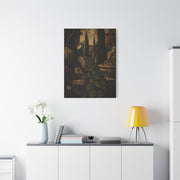 Renaissance Garden Peacock Wall Art & Canvas Print