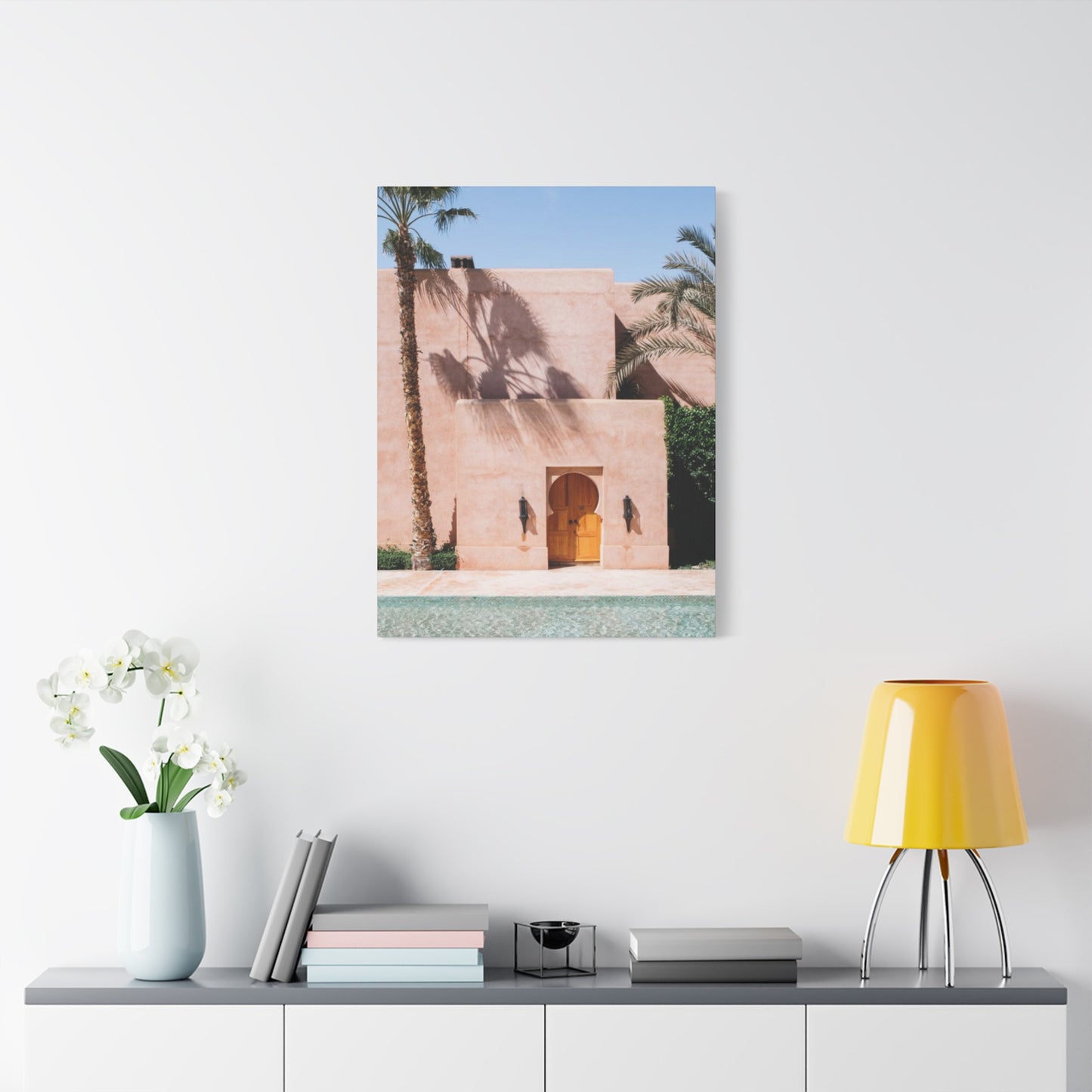 Sunshine On Architecture Of Moroccan Wall Art & Canvas Prints