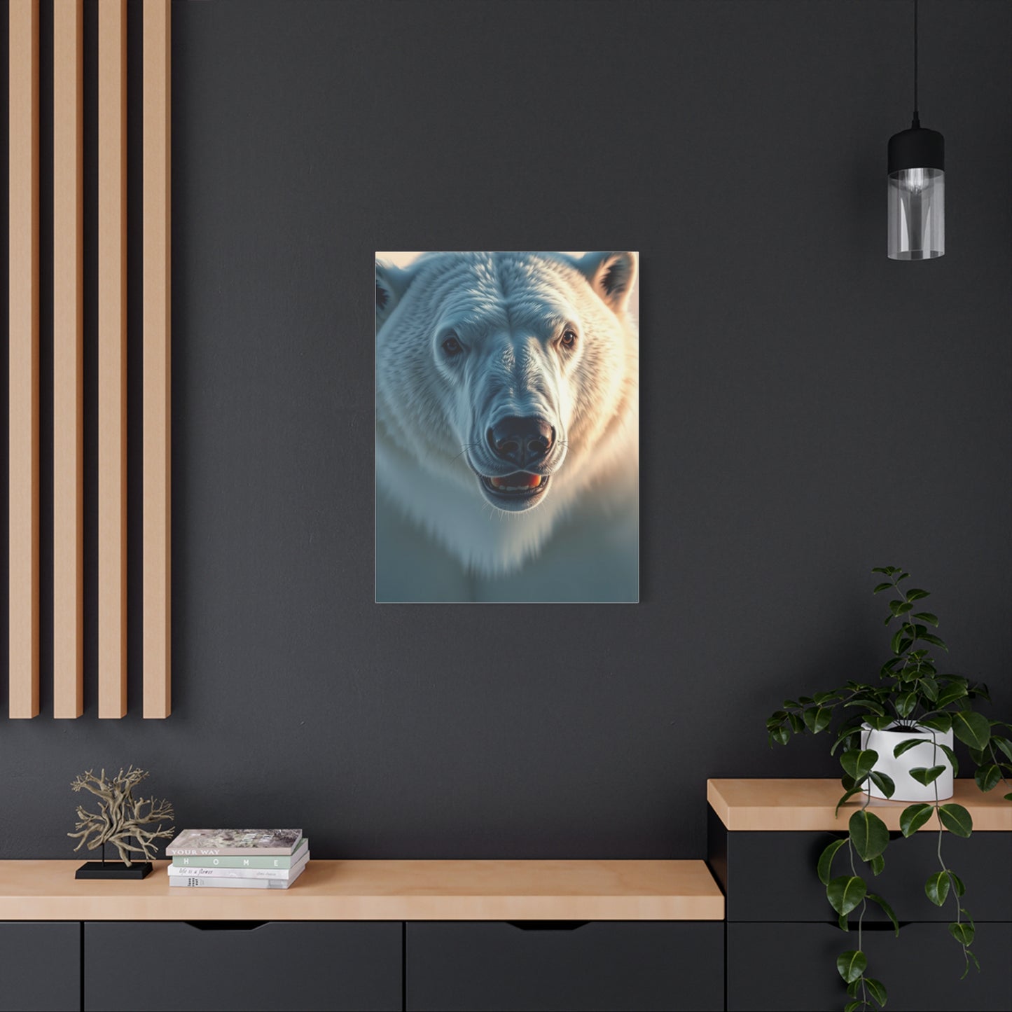 Polar Bear Art Supreme Canvas Wall Art & Canvas Print