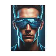 Neon Ocean Reflection Vision Wall Art & Canvas Prints