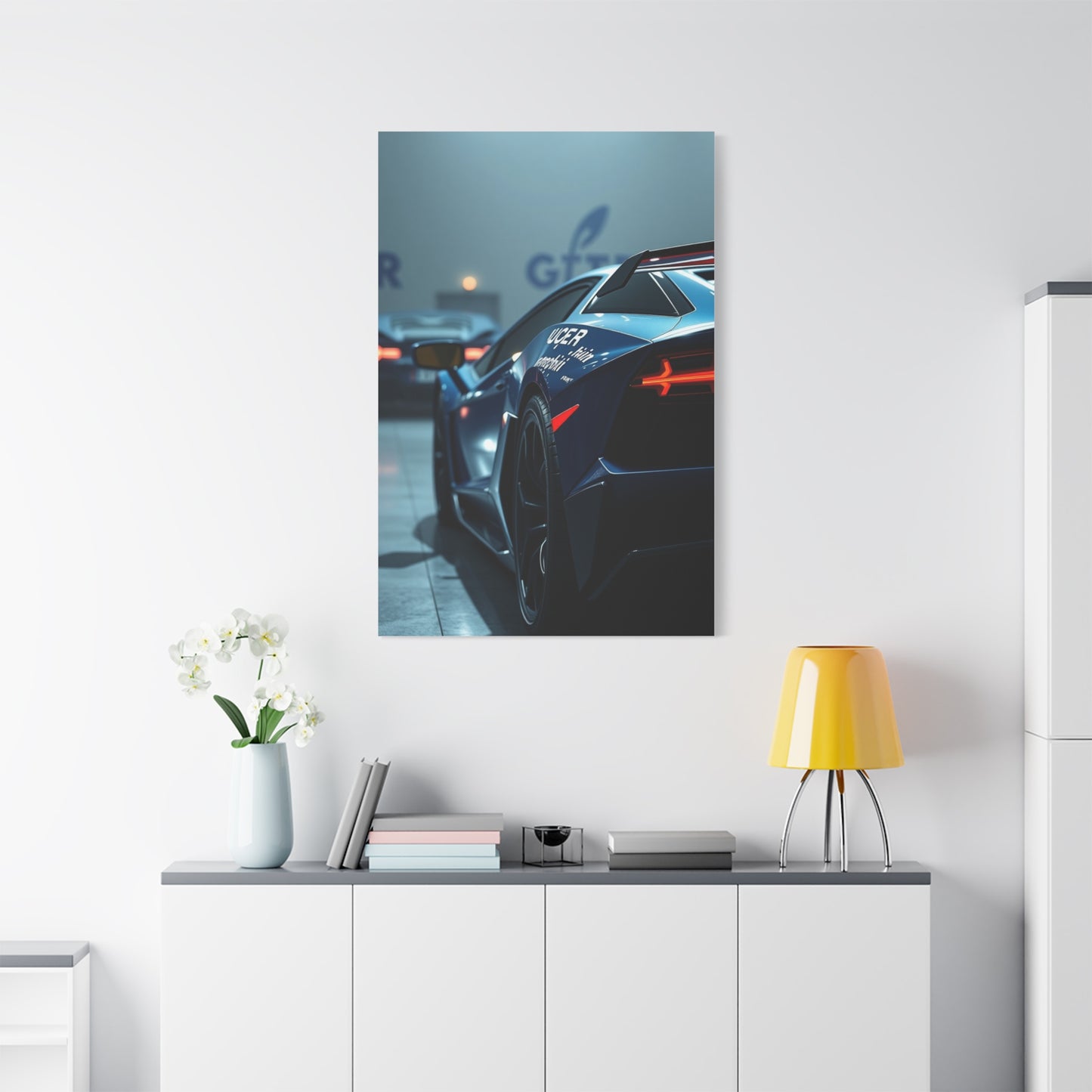 Lamborghini Art Supreme Canvas Wall Art & Canvas Print