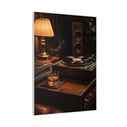 Vinyl Collector Studio Scene Wall Art & Canvas Print