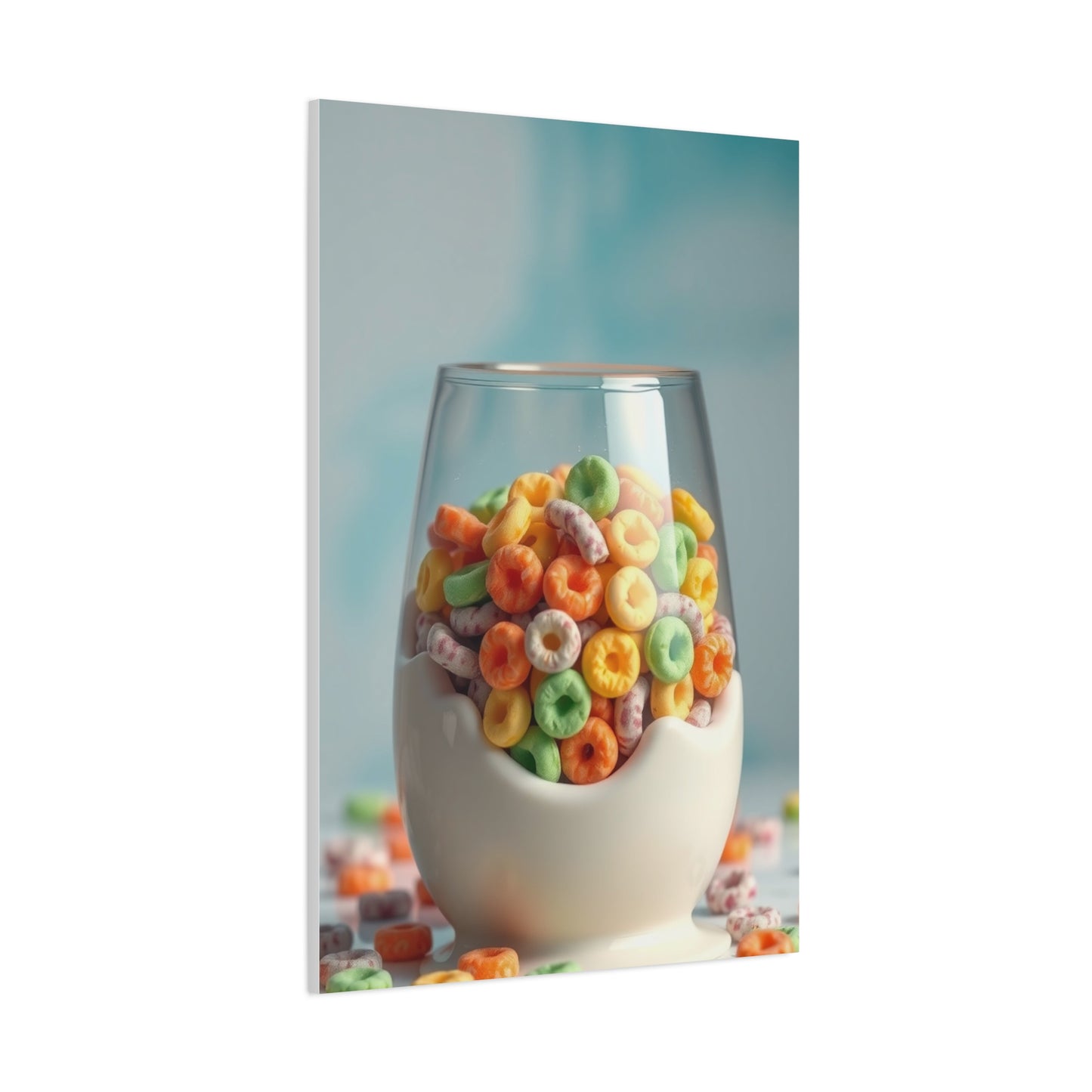 Opulent Cereal Symphony Canvas Wall Art & Canvas Print