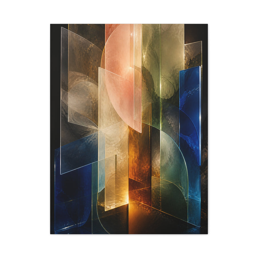 Luminous Acrylic Resin Abstract Wall Art & Canvas Print