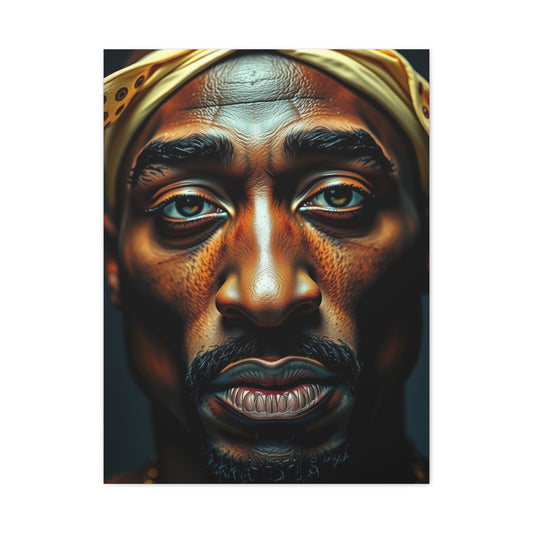 Gilded Hip-Hop Icon Wall Art & Canvas Print