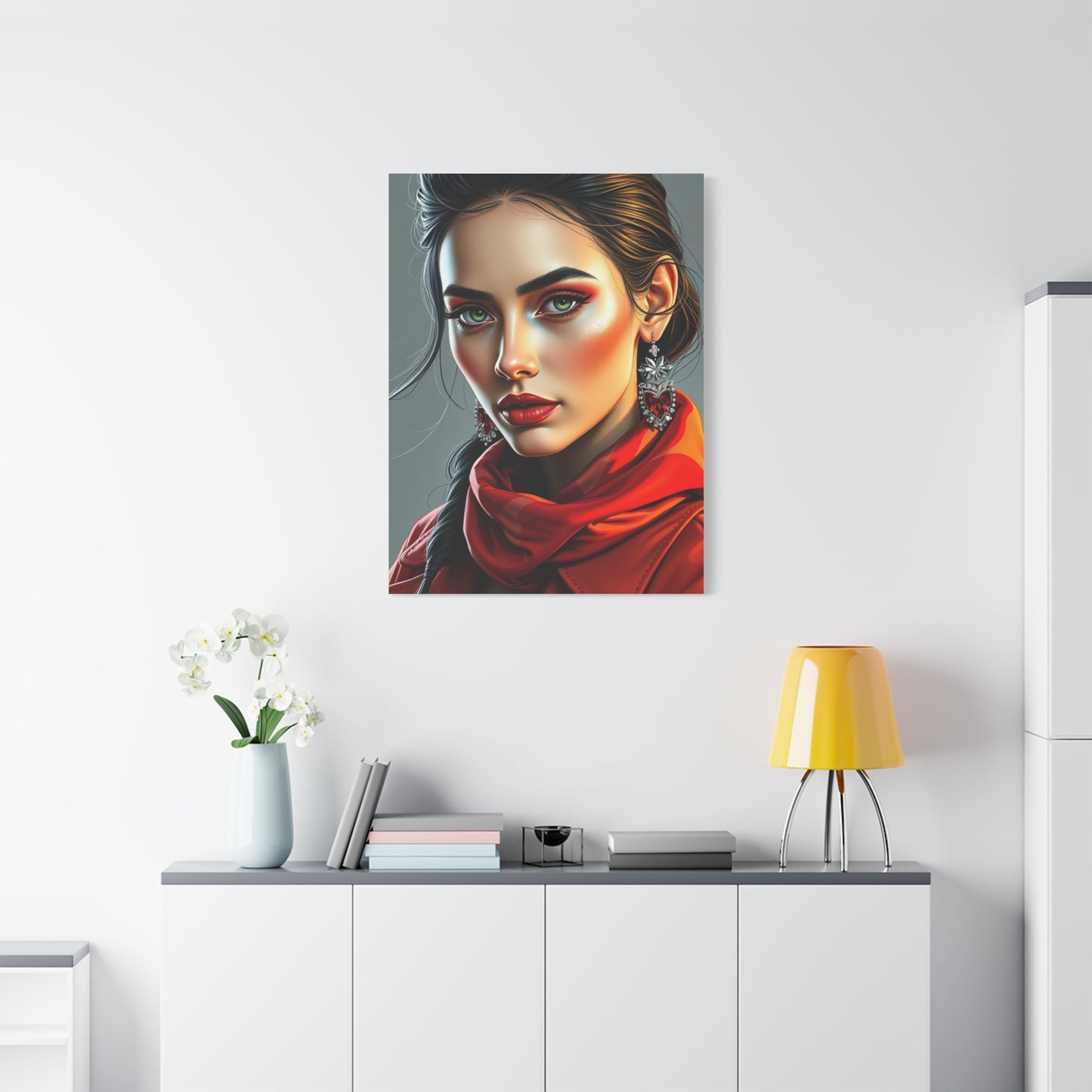 Fashion Illustration & Drawings Art Supreme Canvas Wall Art & Canvas Print
