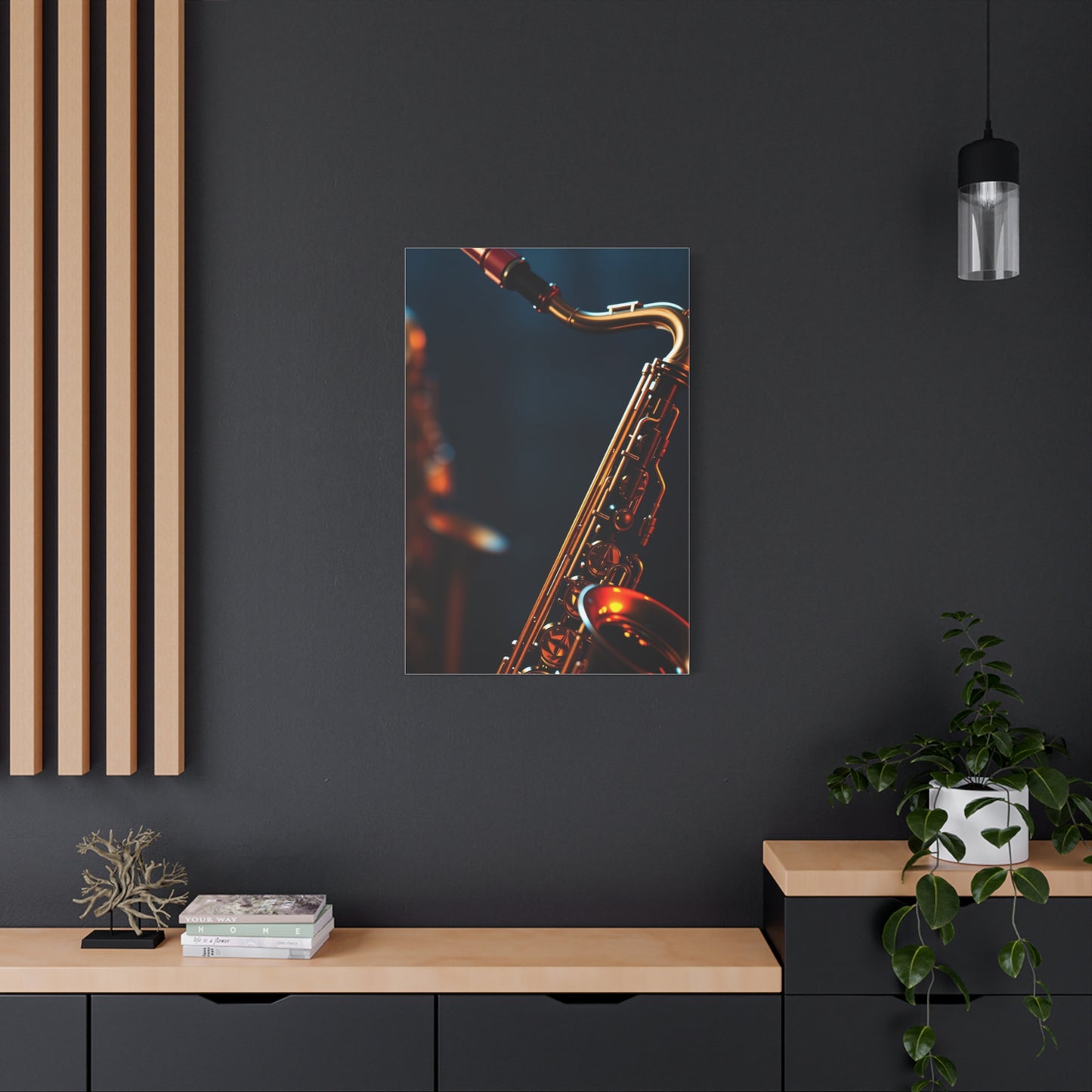 Saxophone Art Canvas Art 3 Wall Art & Canvas Print