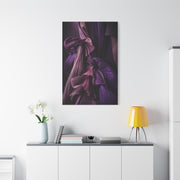Pleated Silk Sculptural Textile Wall Art & Canvas Print