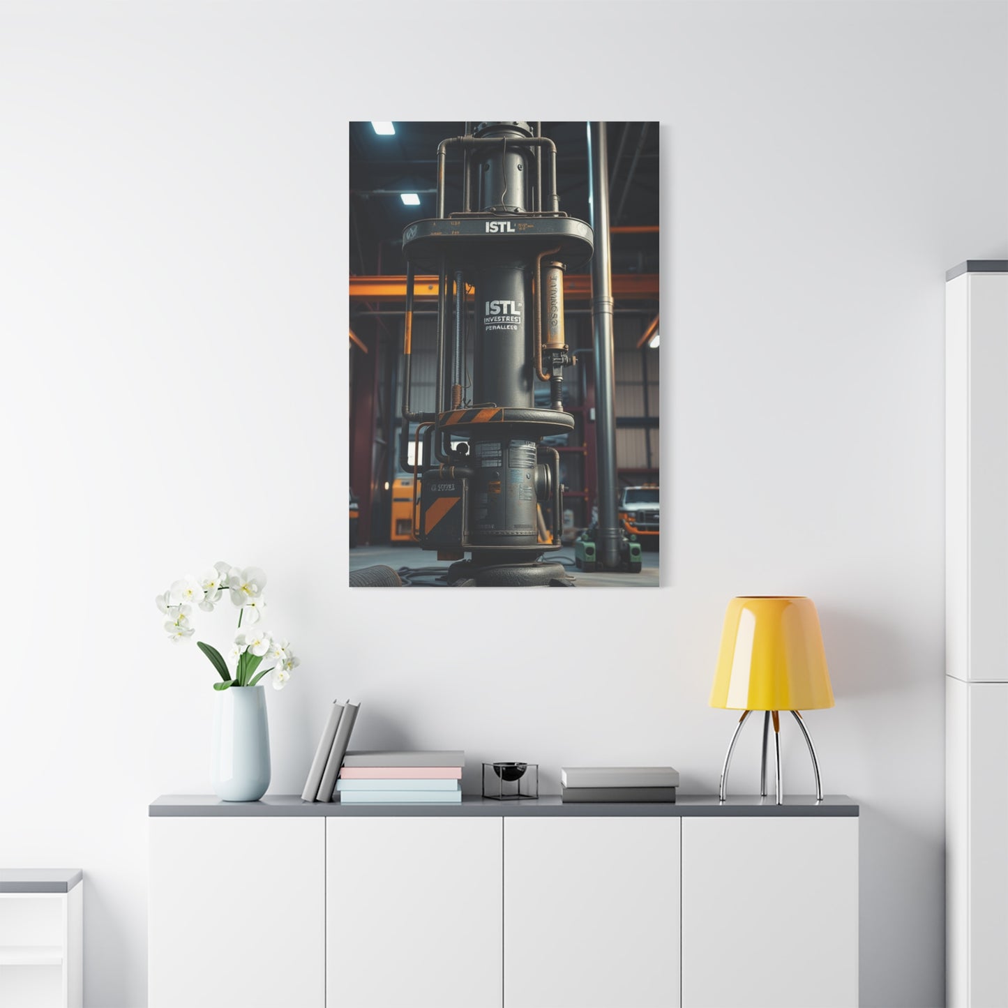 Vision Industrial Art Art Wall Art & Canvas Print
