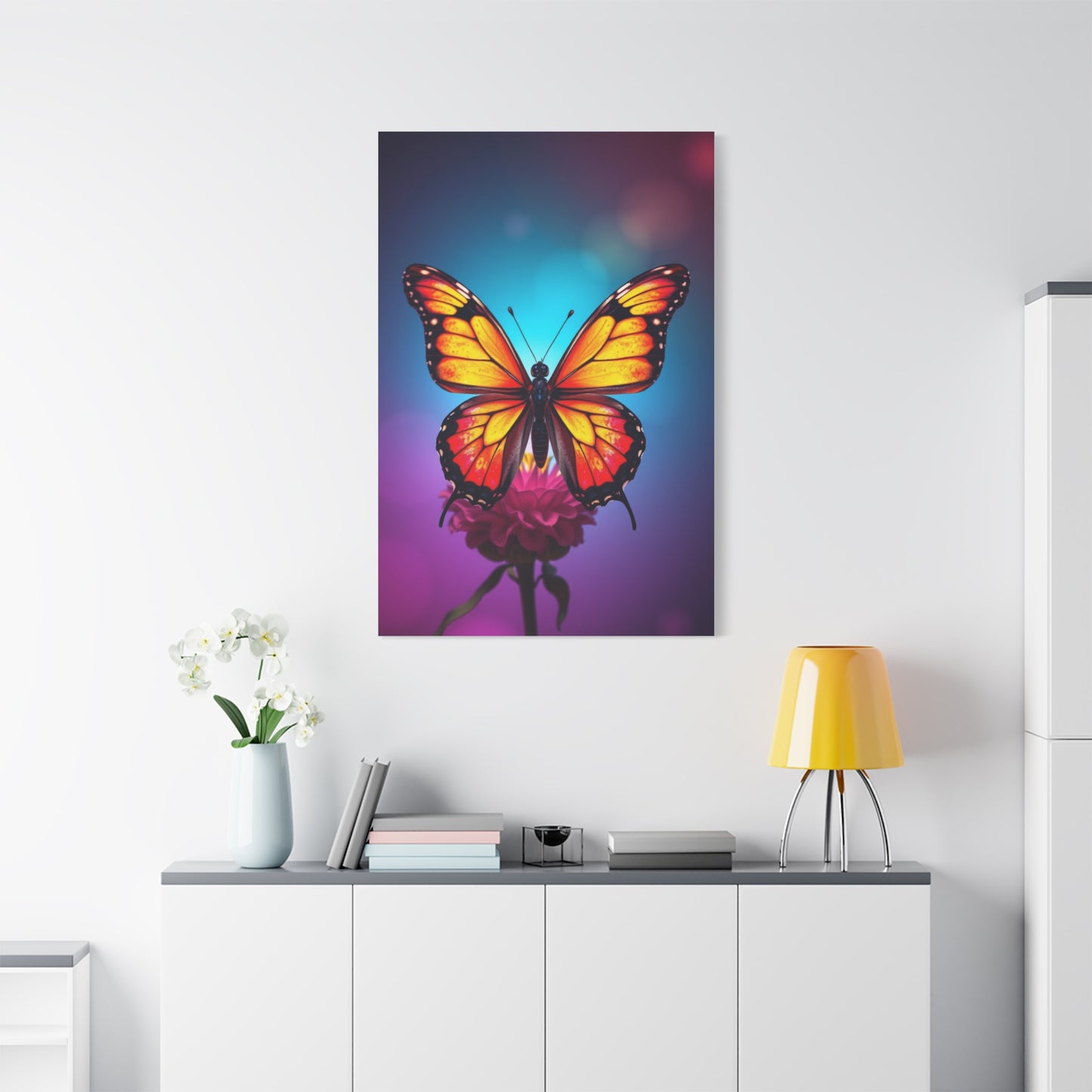 Seraphic Flight Tapestry Wall Art & Canvas Print