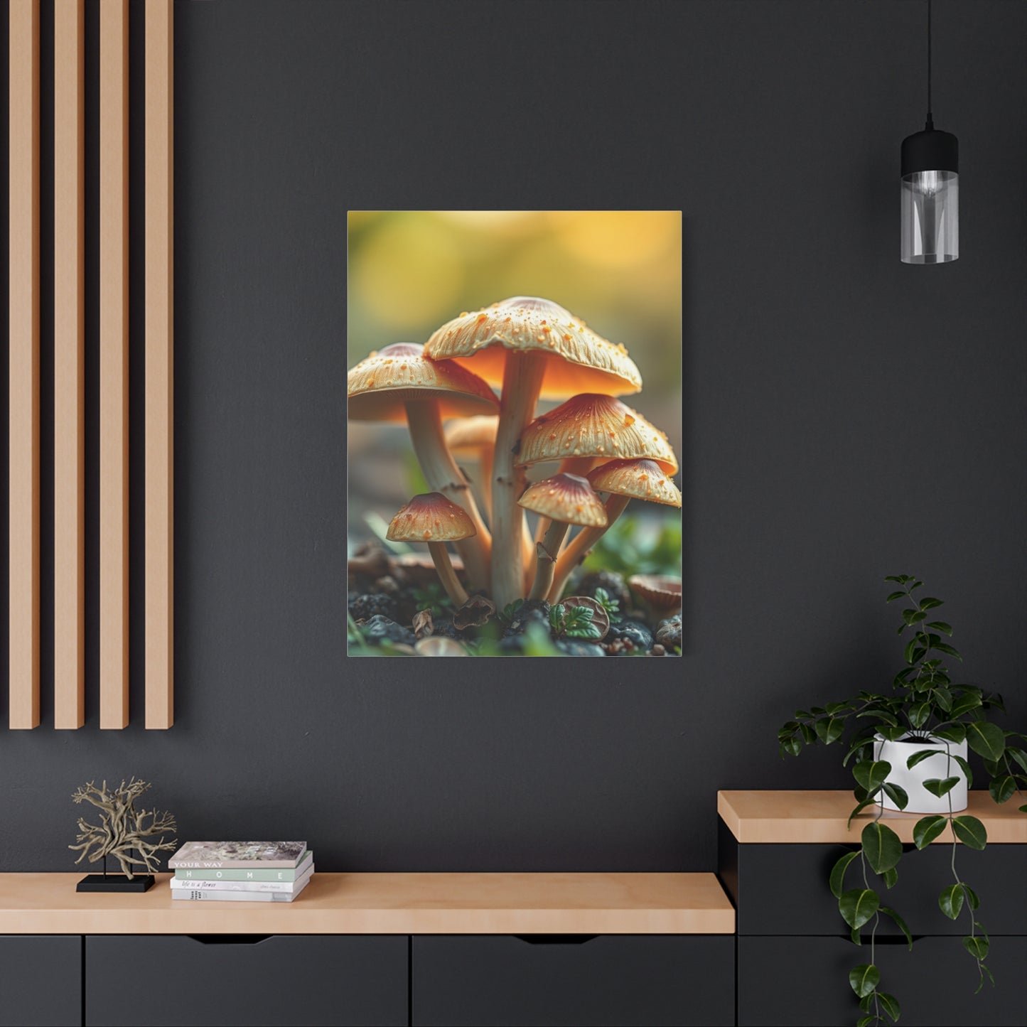 Masterpiece Mushrooms Wall Art Vision Wall Art & Canvas Print