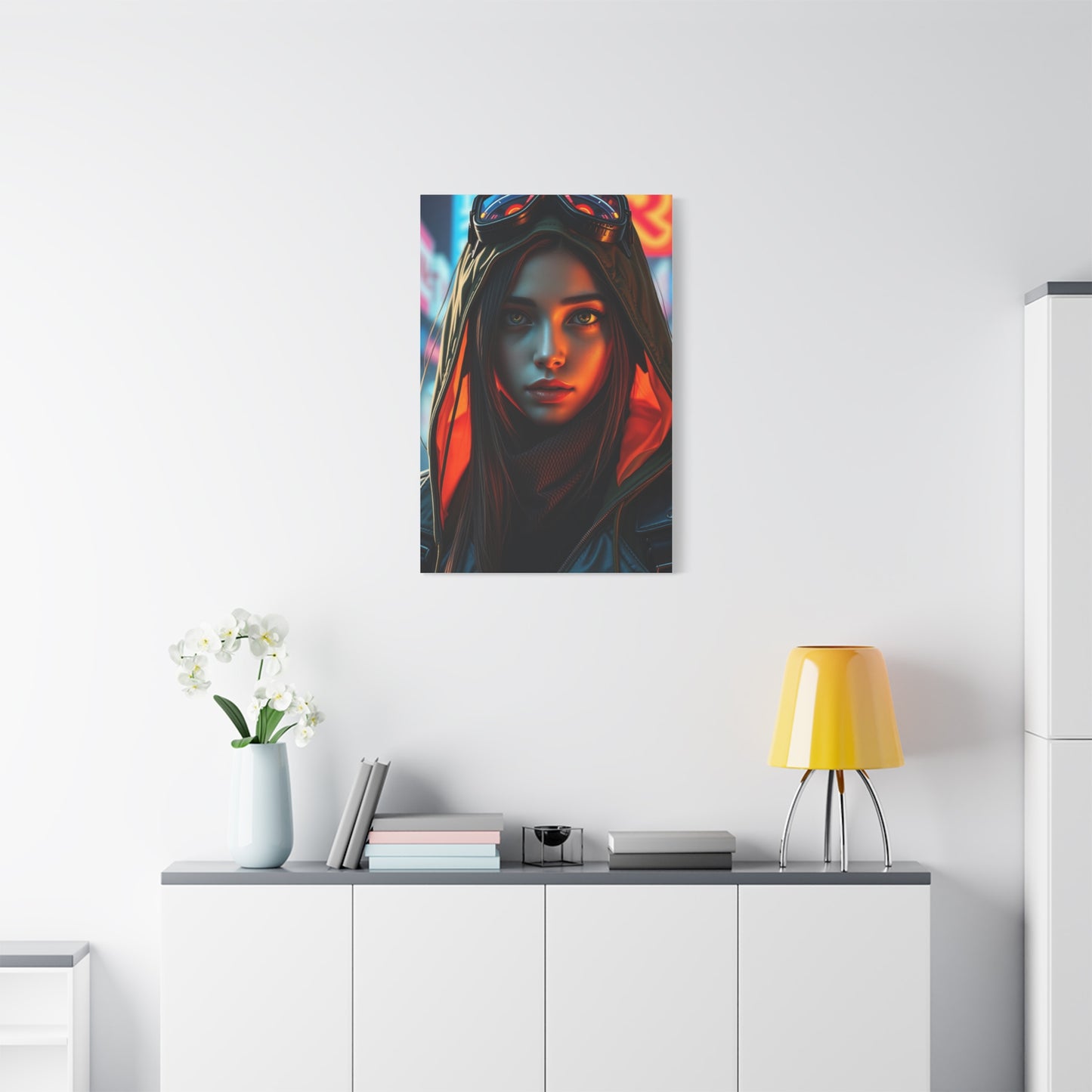 Elite Cyberpunk Art Vision Wall Art & Canvas Print